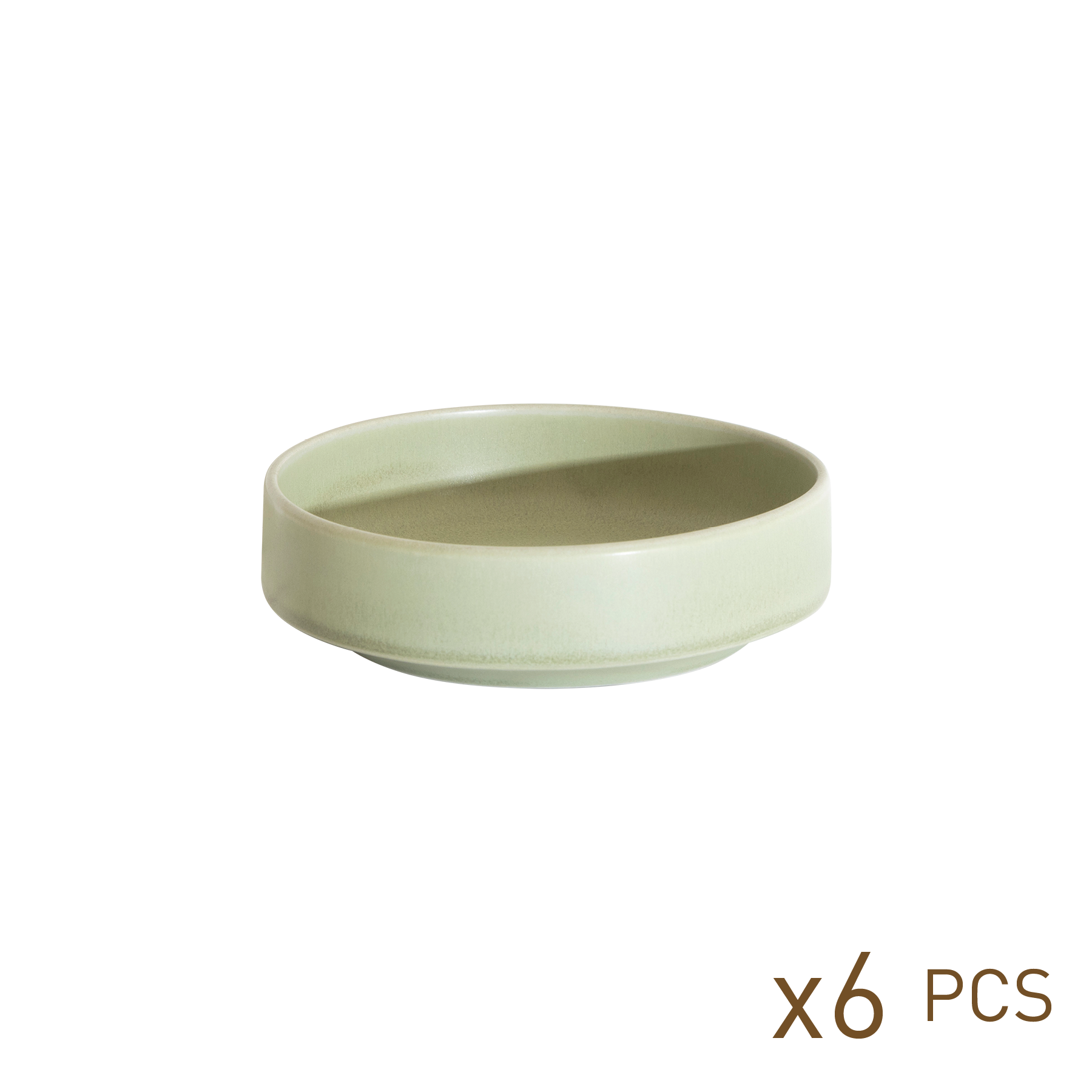 Loveramics, D114-03BDG, Tapas, Dining, Side Plate, Matte Dark Green, Dishwasher Safe, Microwave Safe, Freezer Safe, Oven Safe, Stackable
