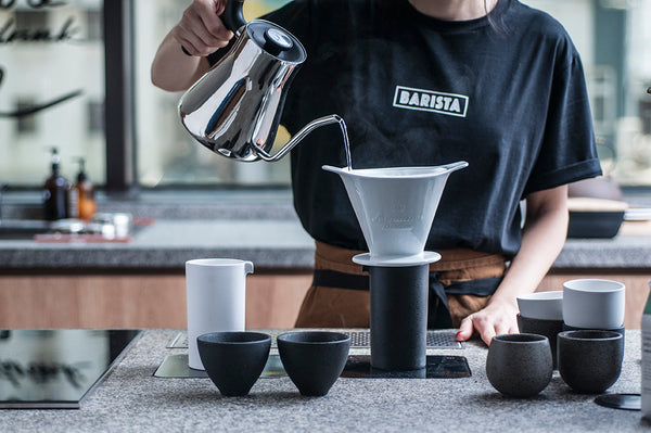Products: Brewers Jug and Tasting Cups in the Brew Bar